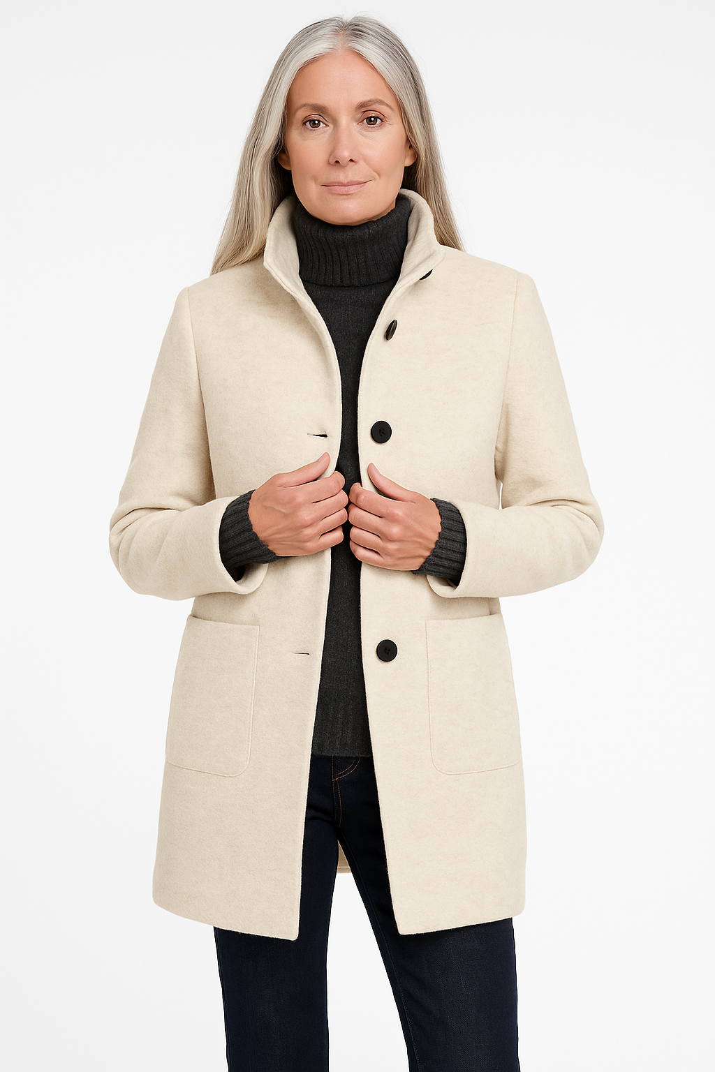 Cappotto premium 100% Lana – Eleganza Naturale e Comfort senza Tempo