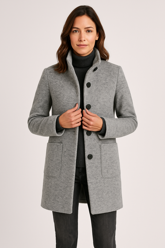 Cappotto premium 100% Lana – Eleganza Naturale e Comfort senza Tempo