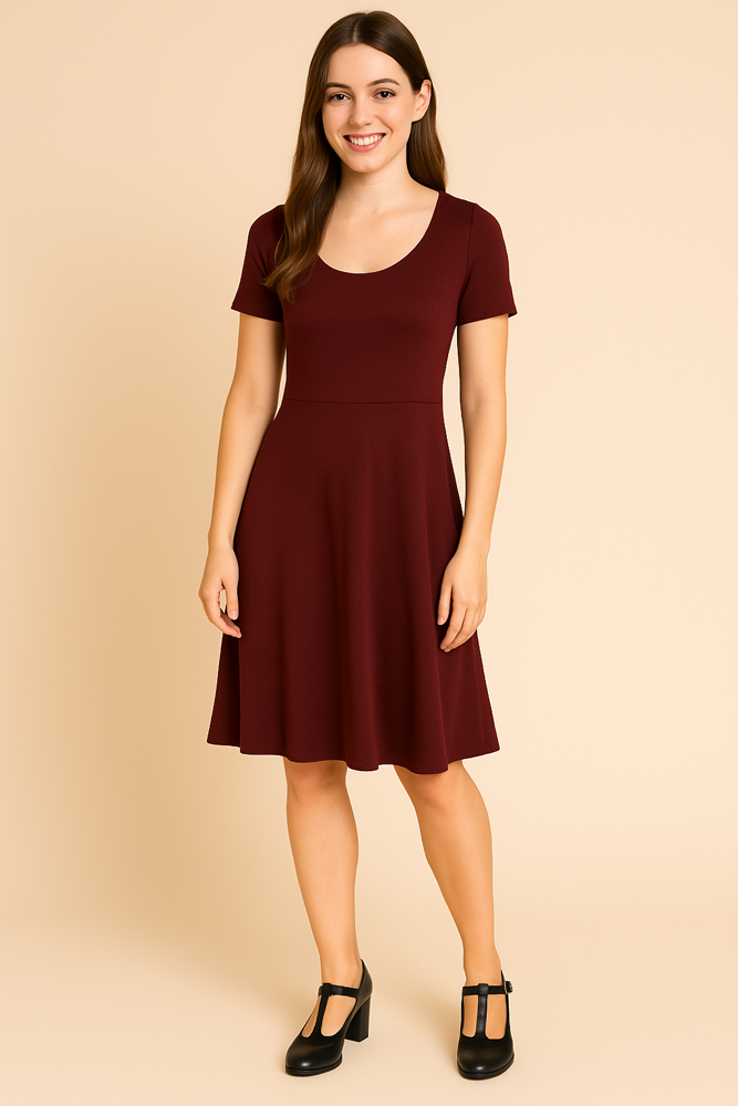 MARY JANE - DÉCOLLETÉ VINTAGE CON CINTURINO