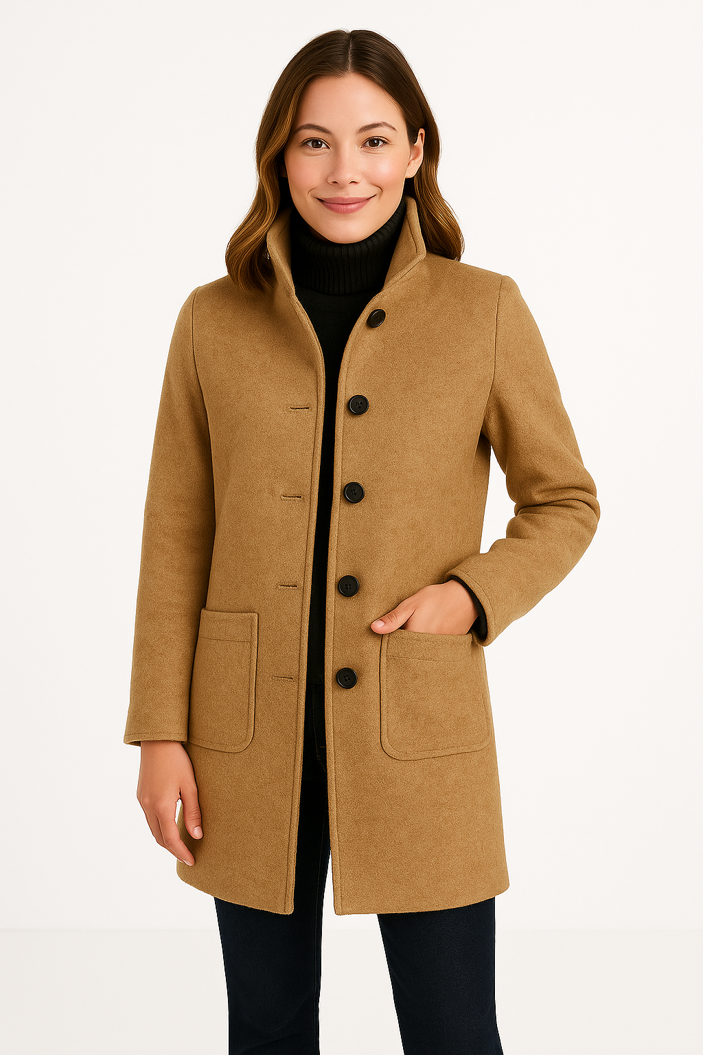 Cappotto premium 100% Lana – Eleganza Naturale e Comfort senza Tempo