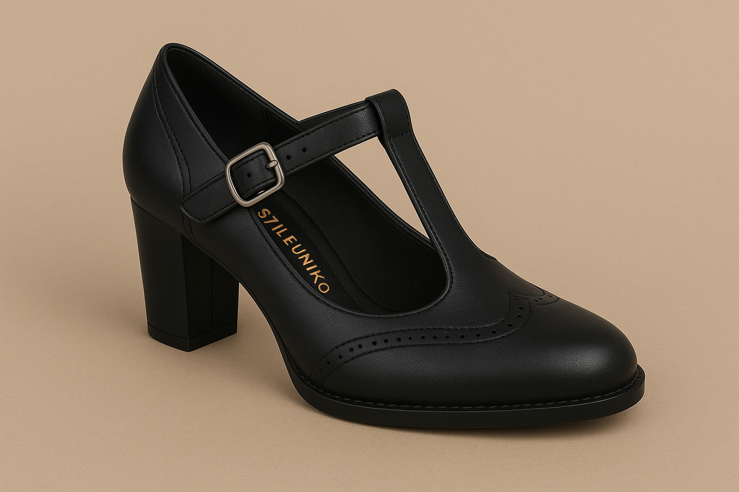 MARY JANE - DÉCOLLETÉ VINTAGE CON CINTURINO