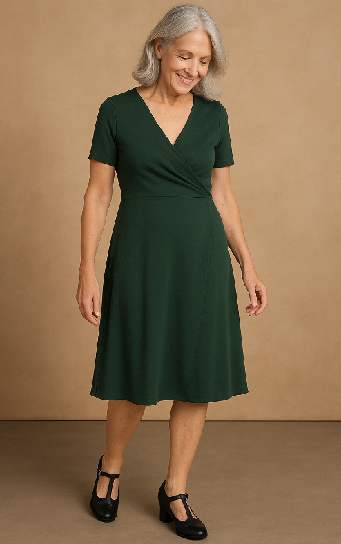 MARY JANE - DÉCOLLETÉ VINTAGE CON CINTURINO